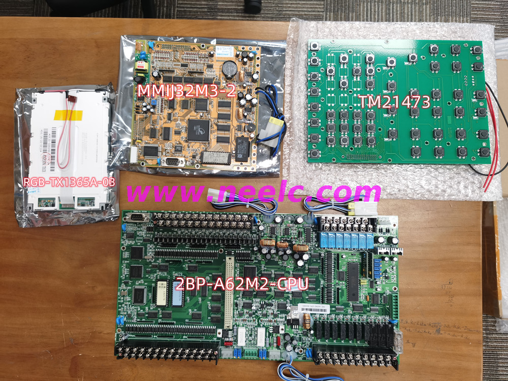 2BP-A62M2-CPU TM21473K MMIJ32M3-2 RGB-TX1365A-03 New Injection molding machine A60 A62 A63 control board 1set