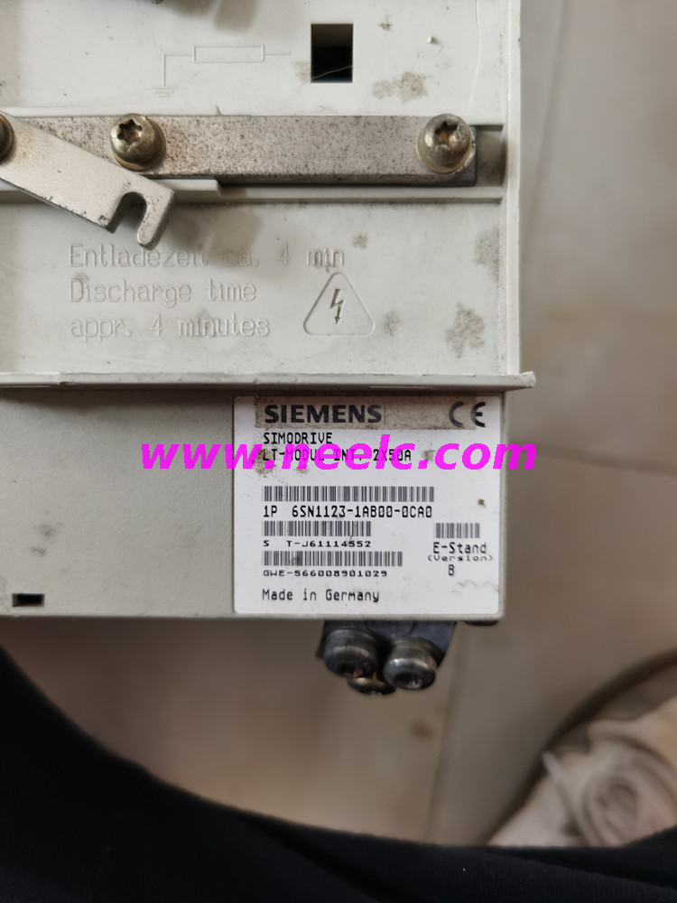 6SN1123-1AB00-0CA0 Used in good condition DRIVER